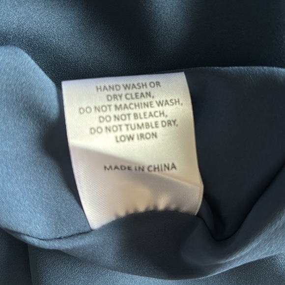 Hutch Zuri Maxi Wrap Dress - Matchstick Fern Print in Navy Blue - Picture 4 of 5